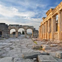 Hierapolis, Pamukkale, Turecko, Pamukkale