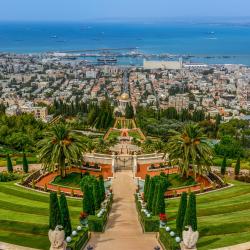 Baha'is trädgårdar och gyllene dom, Haifa
