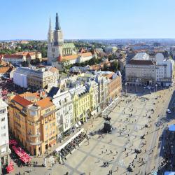 Ban Jelacic Square in Zagreb, Zagreb