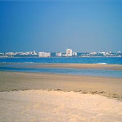 Meia Praia-stranden i Lagos