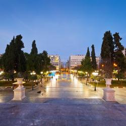 a Színdagma tér Alkotmány tér, Athén