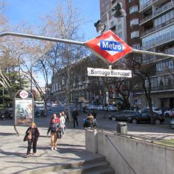 Santiago Bernabeu Metro Station