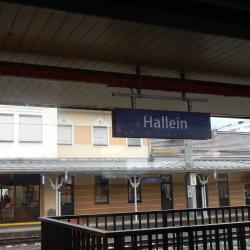 treinstation van Hallein
