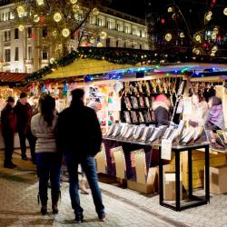 Christmas Market at Vörösmarty Square, Budapest
