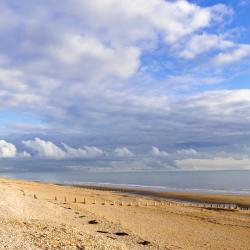Plage Camber Sands, Rye Harbour