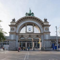 Stacja kolejowa w Lucernie