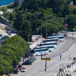 Estación de autobuses de Split, Split