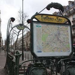 Ch&acirc;teau d'Eau Metro Station