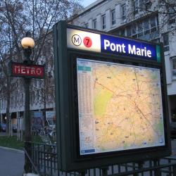 Pont Marie Metro Station