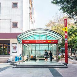 a Tienho Sportközpont metróállomás
