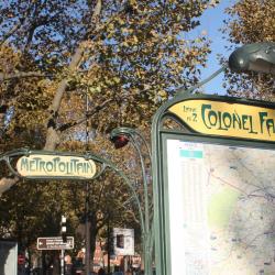 Colonel Fabien Metro Station