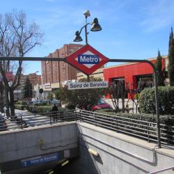 metrostation Sainz de Baranda