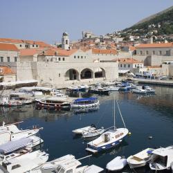 Port de la vieille ville de Dubrovnik