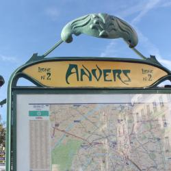 az Anvers metróállomás