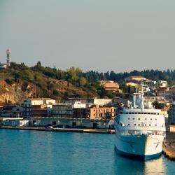 a Korfui kikötő