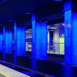 Münchner Freiheit Metro Station