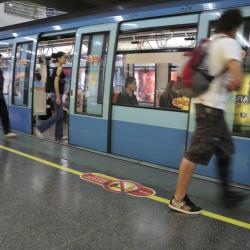 Universidad de Chile Subway Station