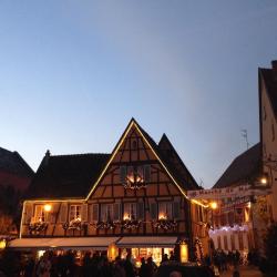 Kerstmarkt van Eguisheim