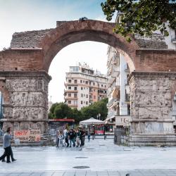 Rotonda y Arco de Galerio