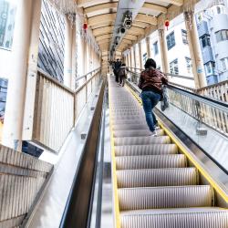 Fahrtreppensystem Central Mid-levels Escalator, Hongkong