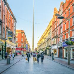 Nákupná ulica Henry Street Dublin