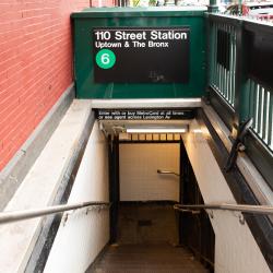 Станция метро 110-я улица линия Лексингтон-авеню IRT