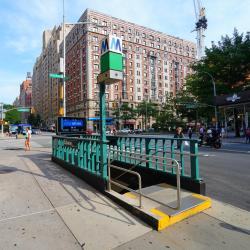 Станция метро 86-я улица линия Бродвей - Седьмая Авеню IRT