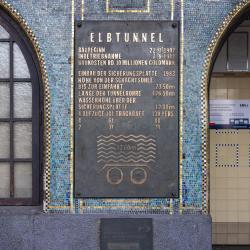 Vieux tunnel sous l'Elbe