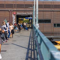 Warschauer Straße Suburban Railway and Underground Station