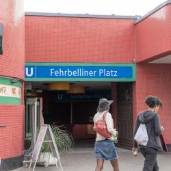 Fehrbelliner Platz underground station