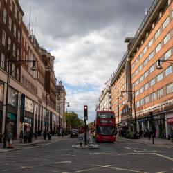 az Oxford Street bevásárlóutca