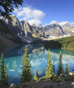 Gražus regiono Alberta vaizdas
