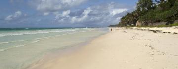 Hoteles en Costa sur de Mombasa