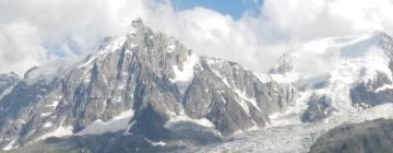 Fjallaskálar á svæðinu Chamonix Valley