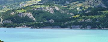 Campingar i Lac de Serre-Ponçon