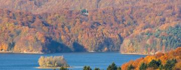 Lodges in Solińskie Lake