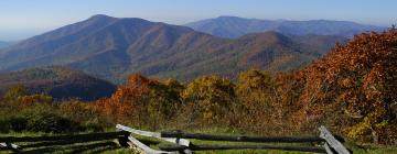 Kuurordid regioonis Appalachian Mountains