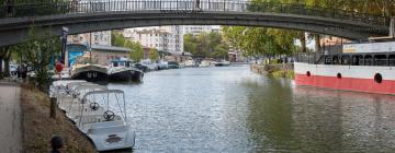 Boats in Canal du Midi