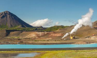 Cabañas en Lago Mývatn