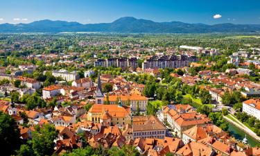Hotely v regionu Greater Ljubljana
