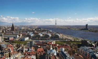 Hotelek Riga területén