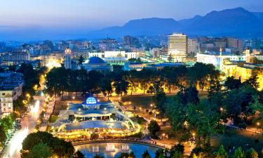 Hoteles en Condado de Tirana