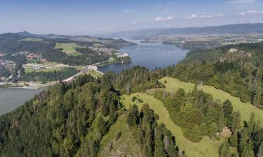 Hoteller i Pieniny Mountains