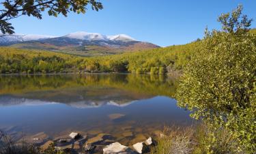 La Dehesa del Moncayo Natural Park kır evlerini