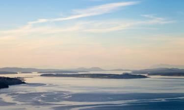 Kæledyrsvenlige hoteller i Gulf Islands