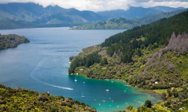 Отели в регионе Marlborough Sounds