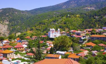 Hotely v regionu Troodos