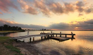 Hoteles en Lago Macquarie