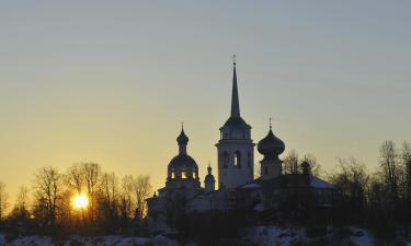 Hotellit alueella Leningradin alue