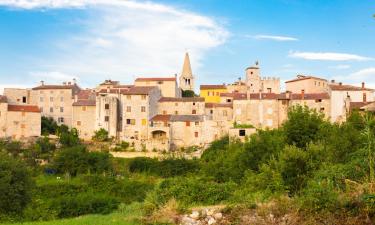 Rovinj vidéke apartmanjai